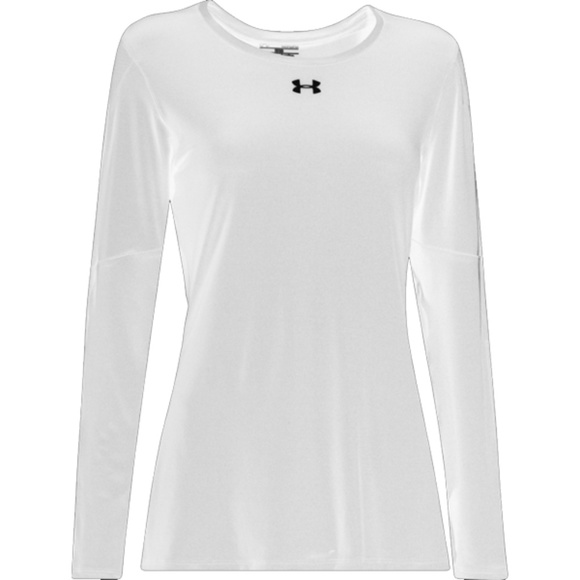 white long sleeve under armour